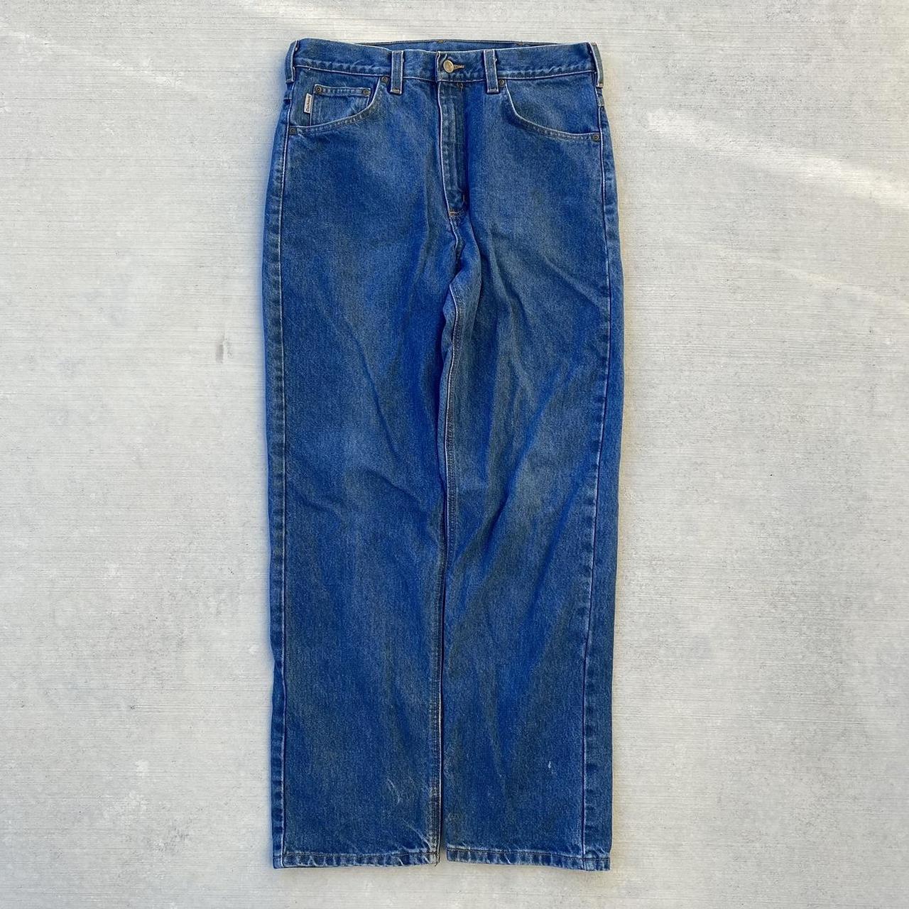 Carhartt jeans 34x32 Offer!* - Depop