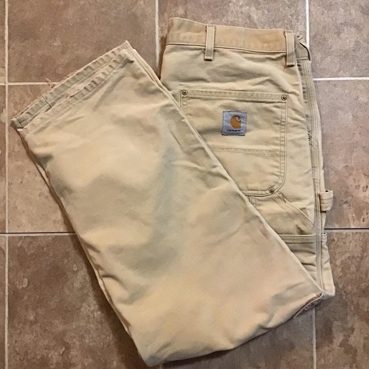 Mens Carhartt Pants •Size 42x34 •Relaxed Fit •No - Depop