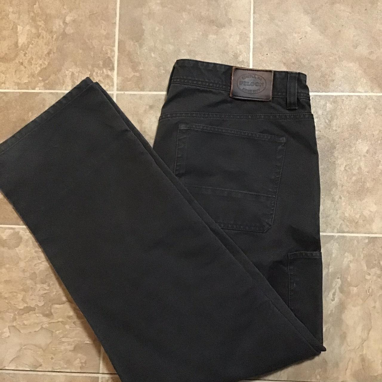 Filson pants made in usa double knee Mens size 42X34... - Depop