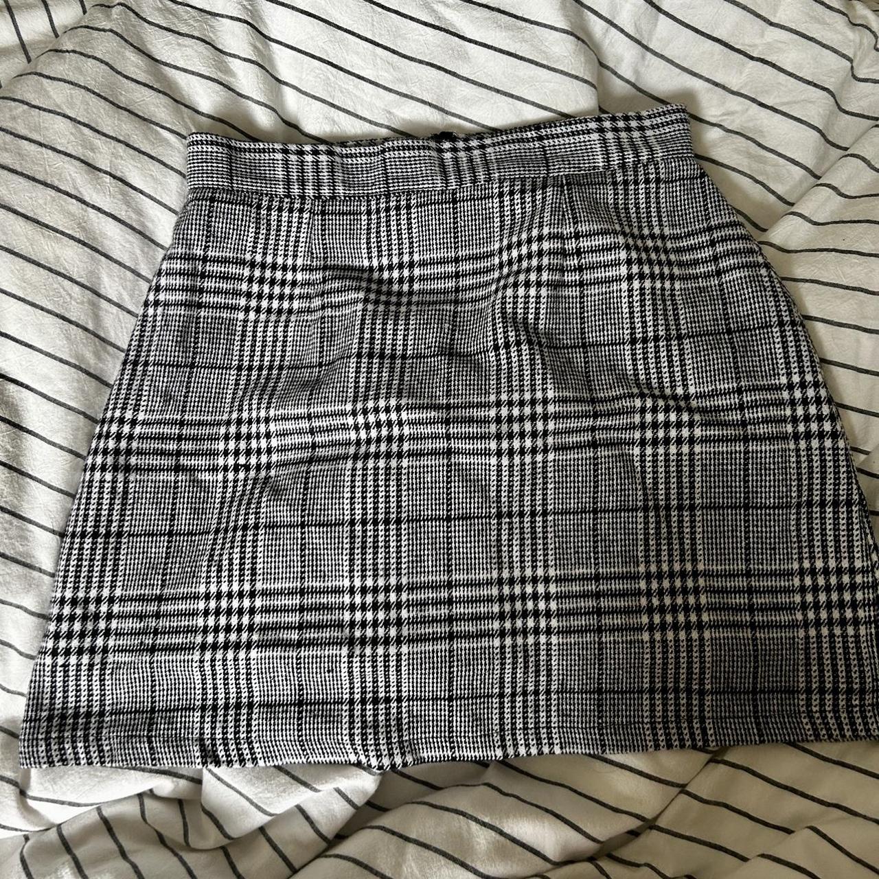 Plaid Mini Skirt Heavy material Fully Lined #plaid... - Depop