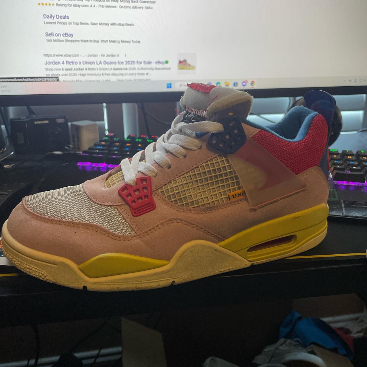 jordan 4 union guava ice
