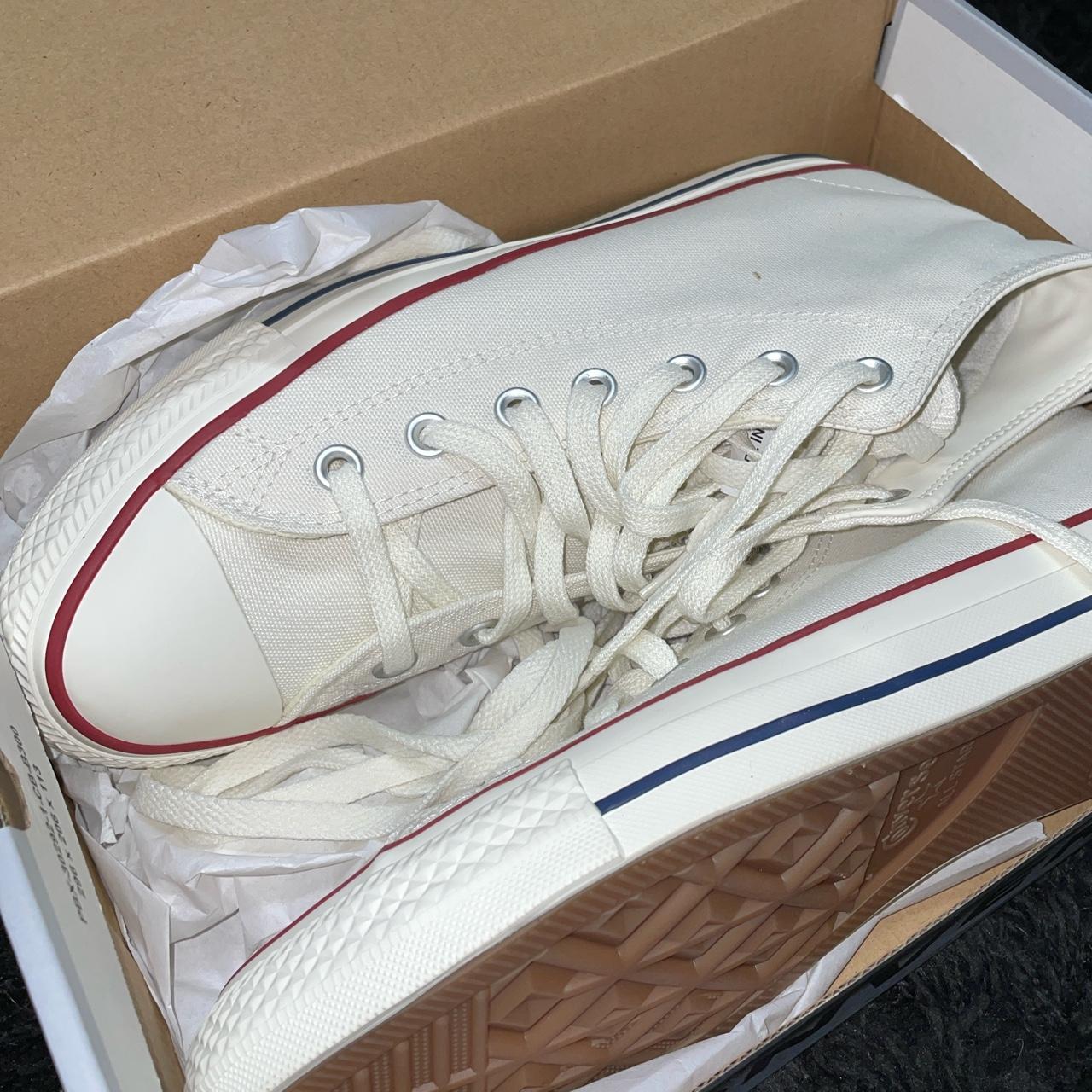 Converse Chuck Taylor All Star Pro White Mid Top... - Depop