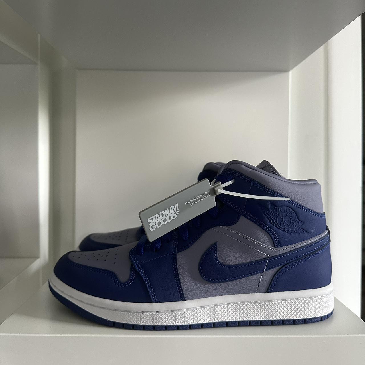 jordan 1 mid se iron purple