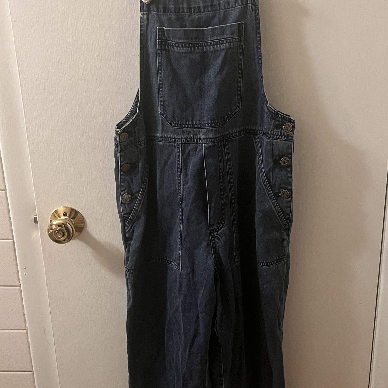 Vintage 90s Denim Jean Cherokee Overalls Size... Depop