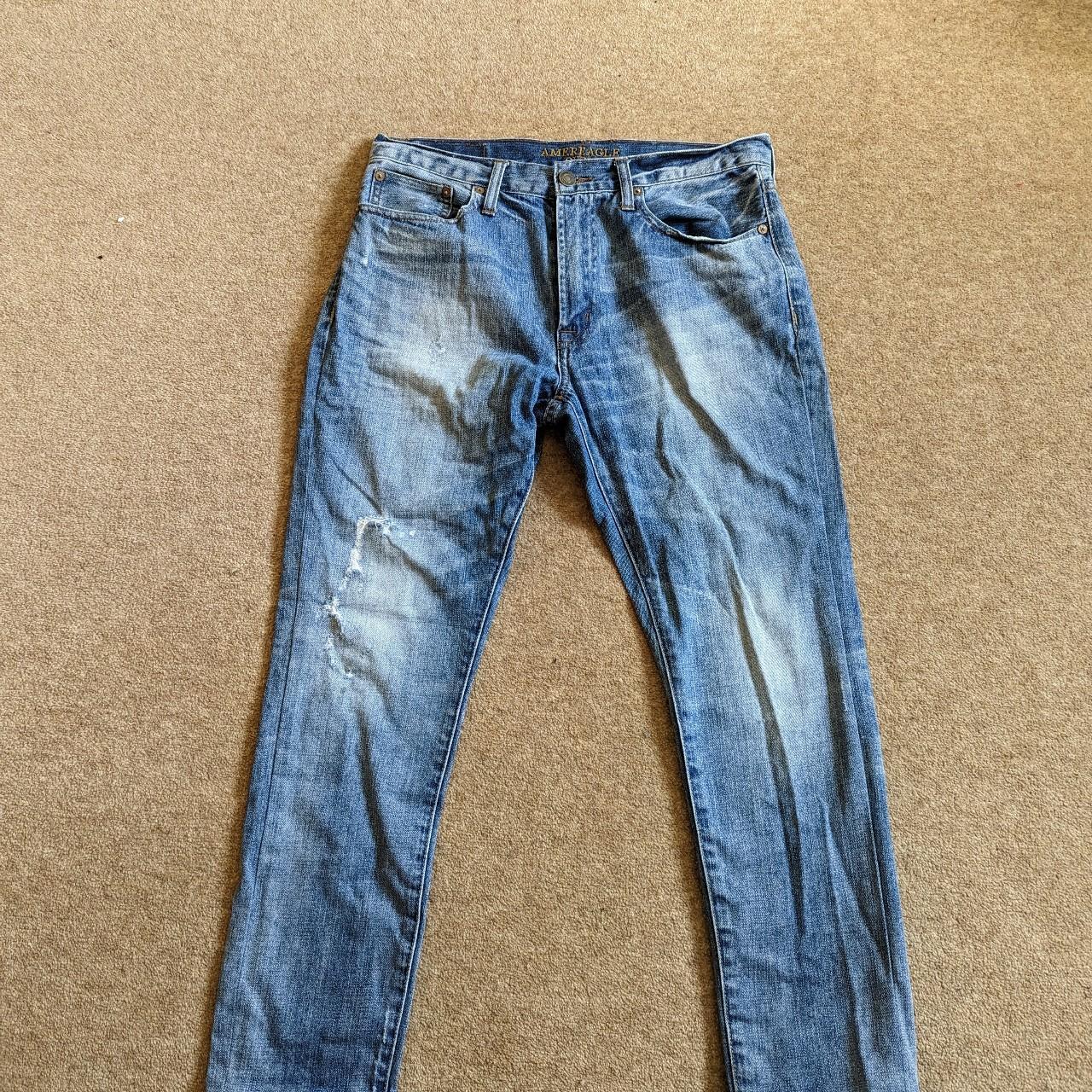 American eagle mens jeans, size 33 by 30. Original... - Depop