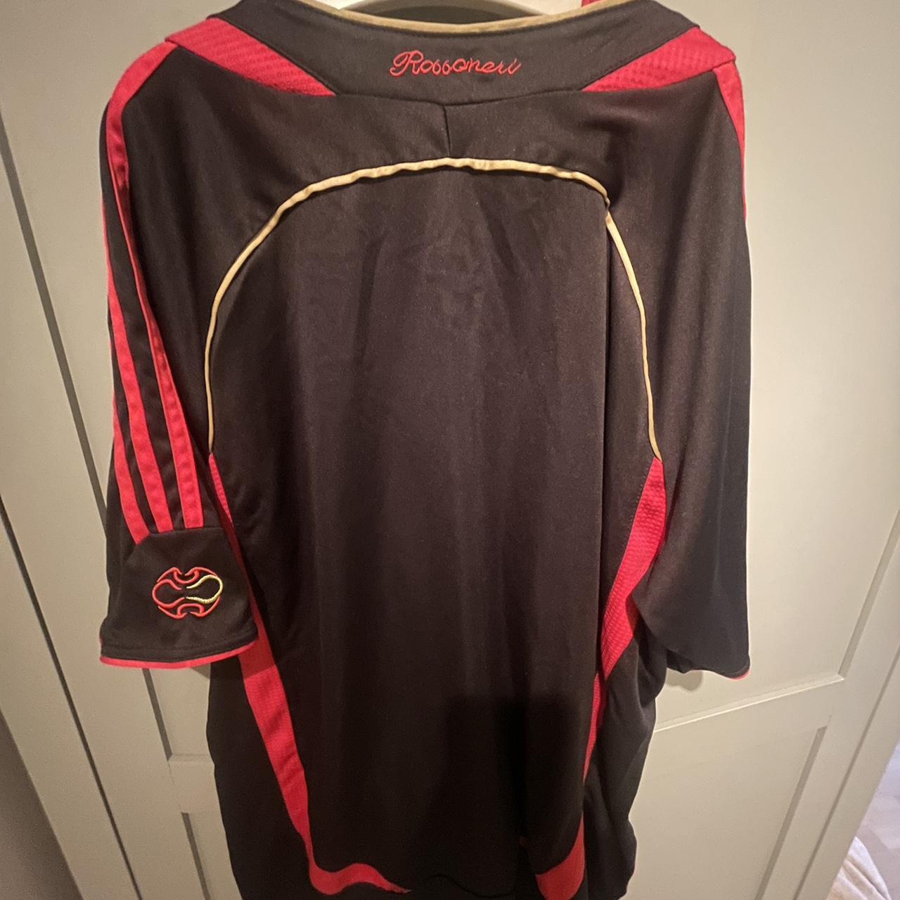 Mens Adidas 14-15 Red AC Milan Soccer Jersey Size Small - Depop