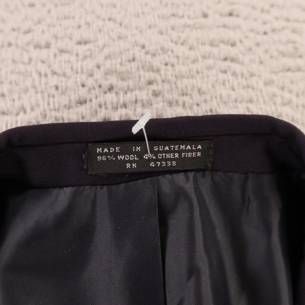 Albert Nipon Men's Tailored jacket - Blue - XL – … - image 3