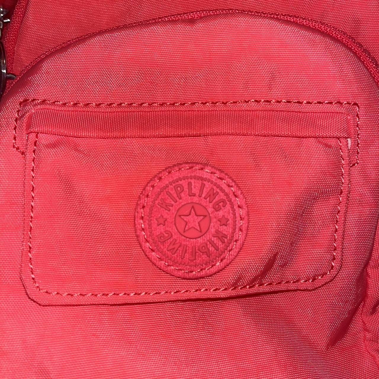 Hot pink small Kipling bag Comes with charm 🩷 Brand... Depop