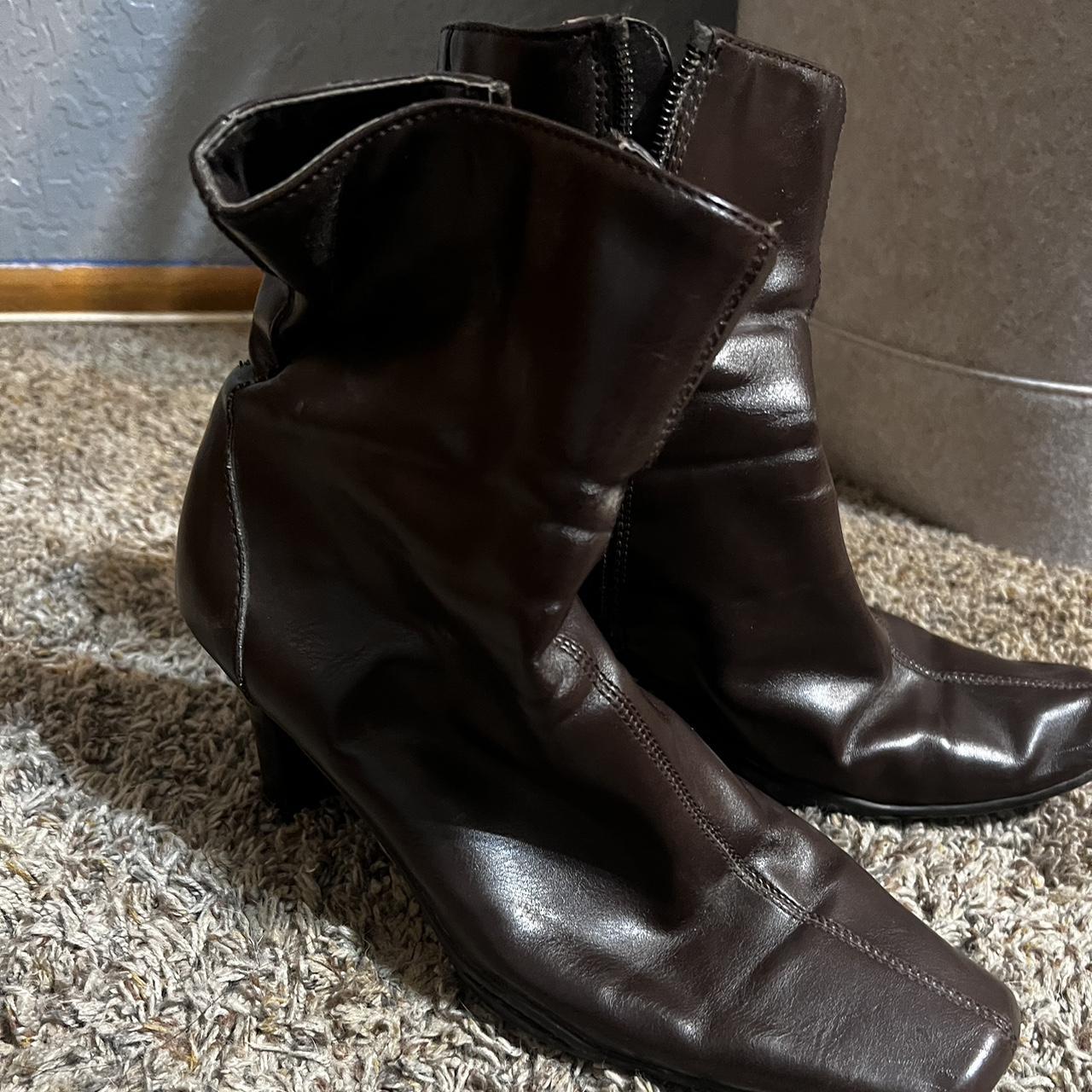 Target Women's Brown Boots Depop