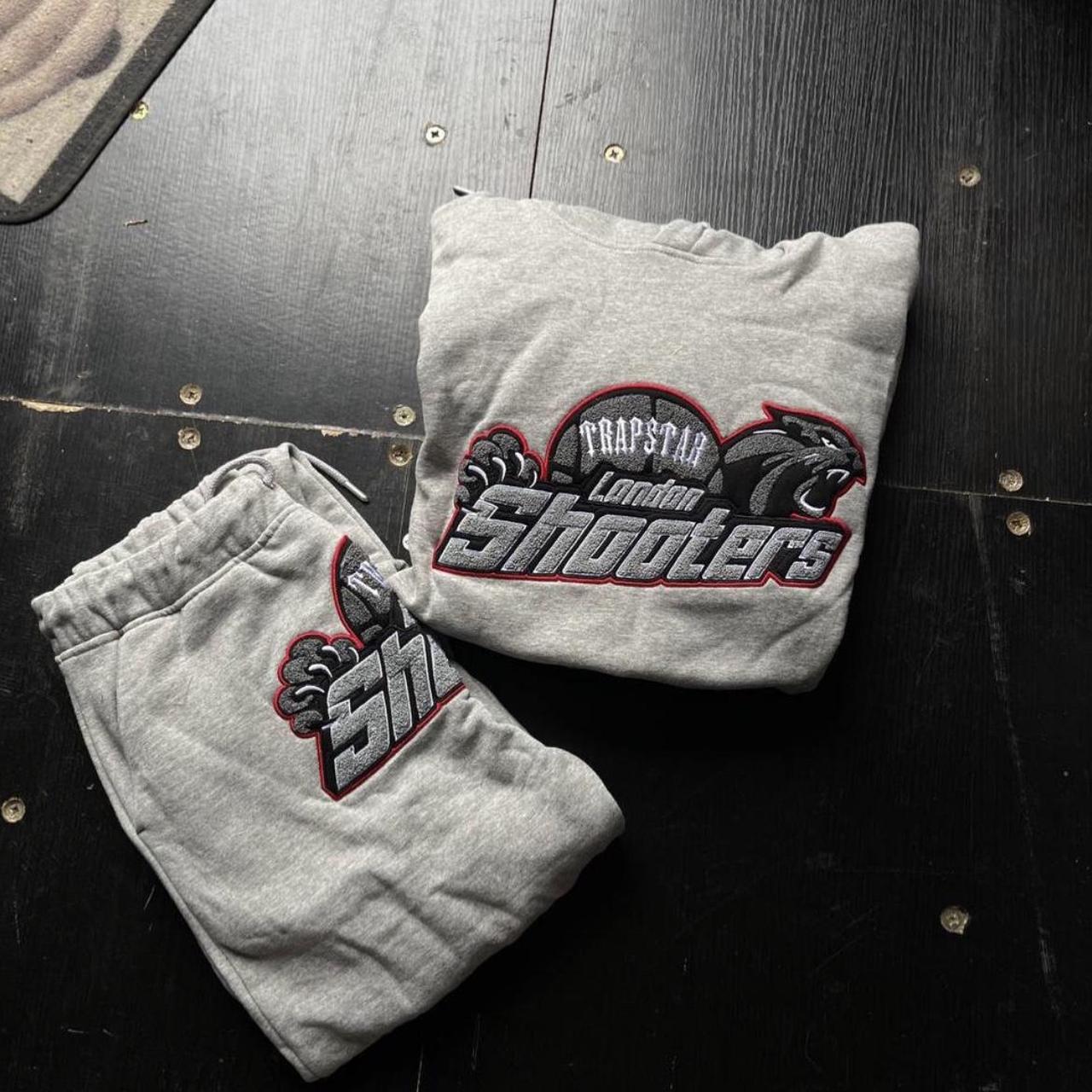 Trapstar Red/Grey London Shooters Tracksuit BRAND... Depop