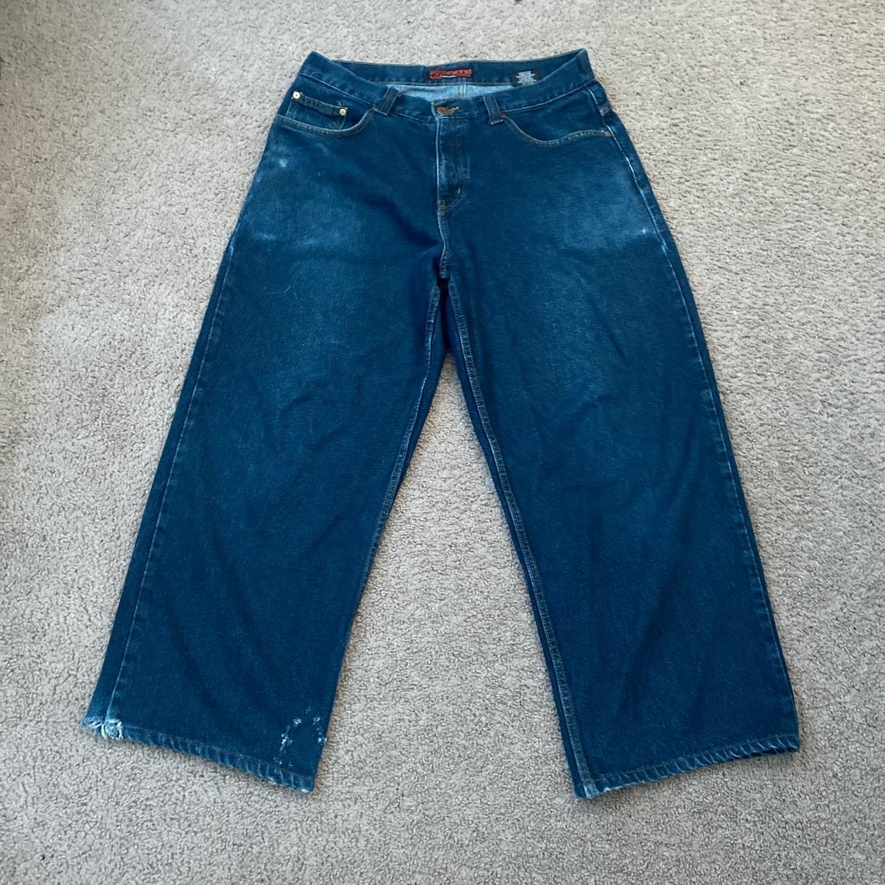Anchor Blue Men's Navy and Blue Jeans
