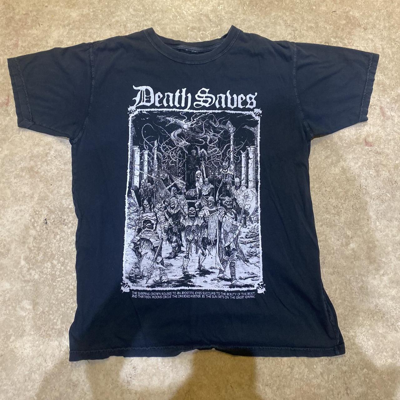 Vintage - Death Saves Graphic Tee - Depop