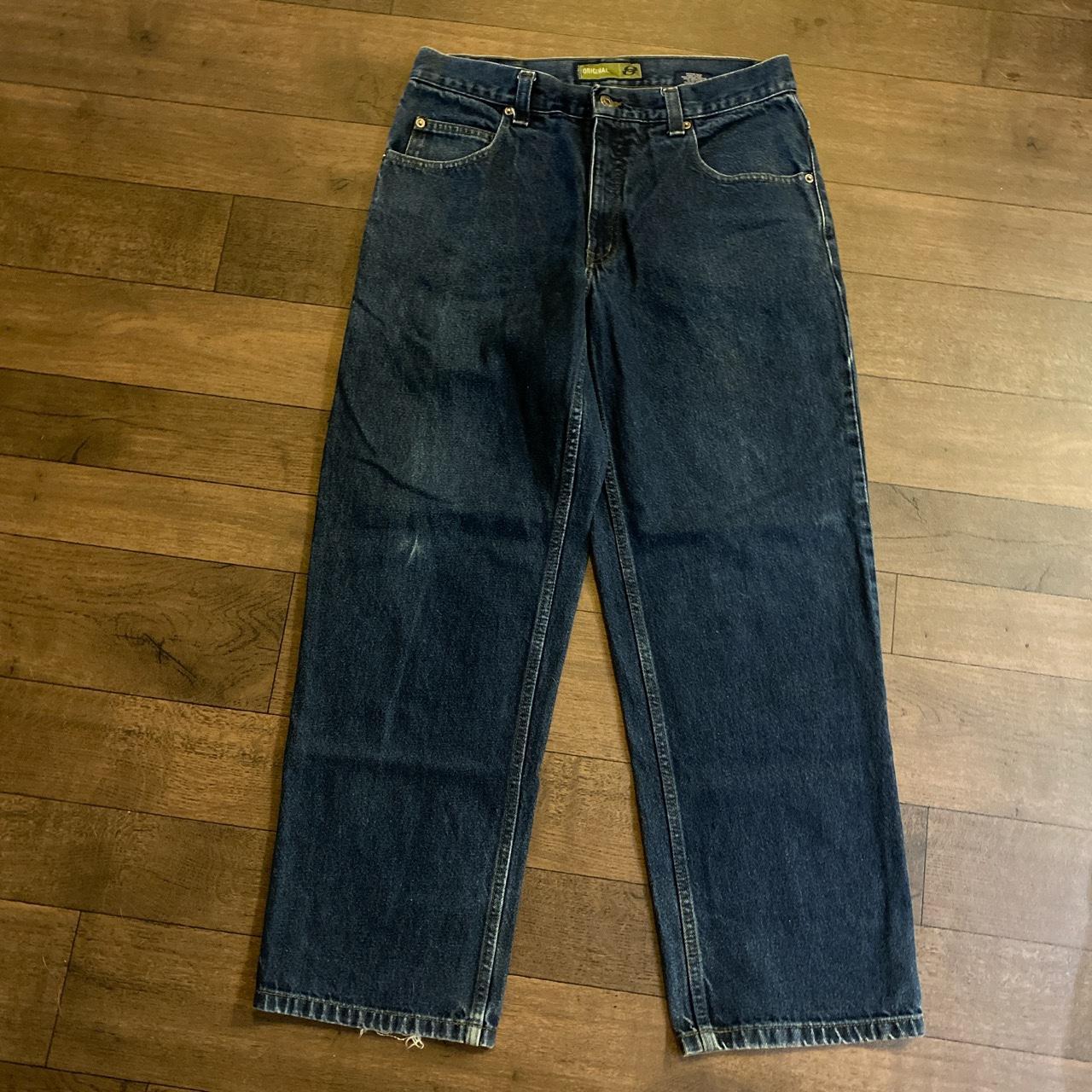 Anchor Blue Jeans original fit 32x30 9/10 condition... - Depop