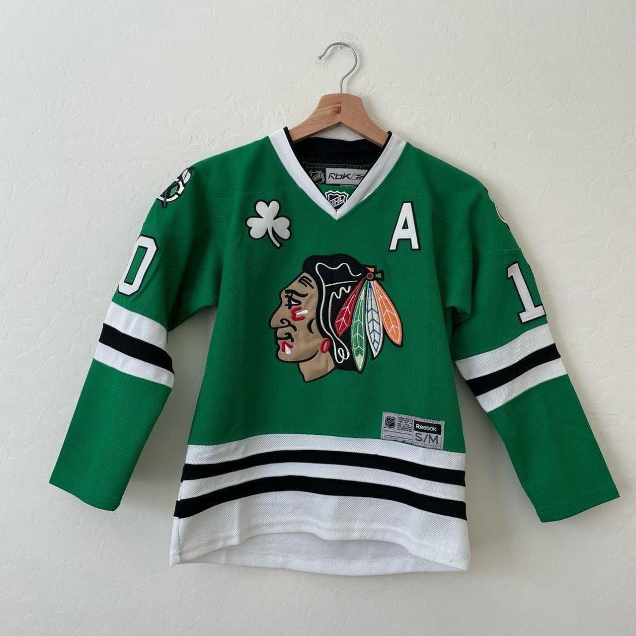 NHL Official Chicago Blackhawks St. Patty's Day - Depop