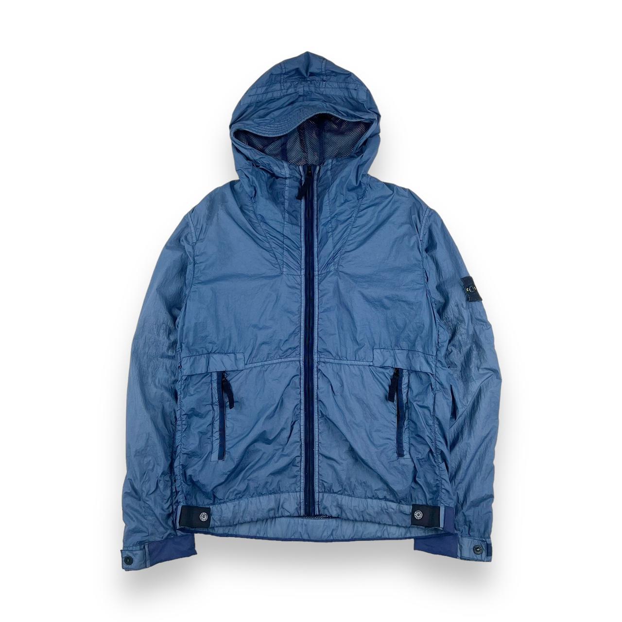 Stone island 2024 blue jacket mens