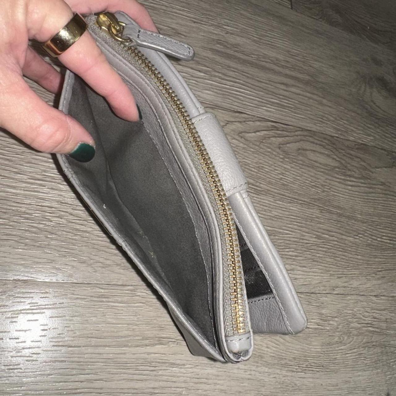 Fossil Women's Wallet - Grey/Silver – Fossil Ella… - image 2