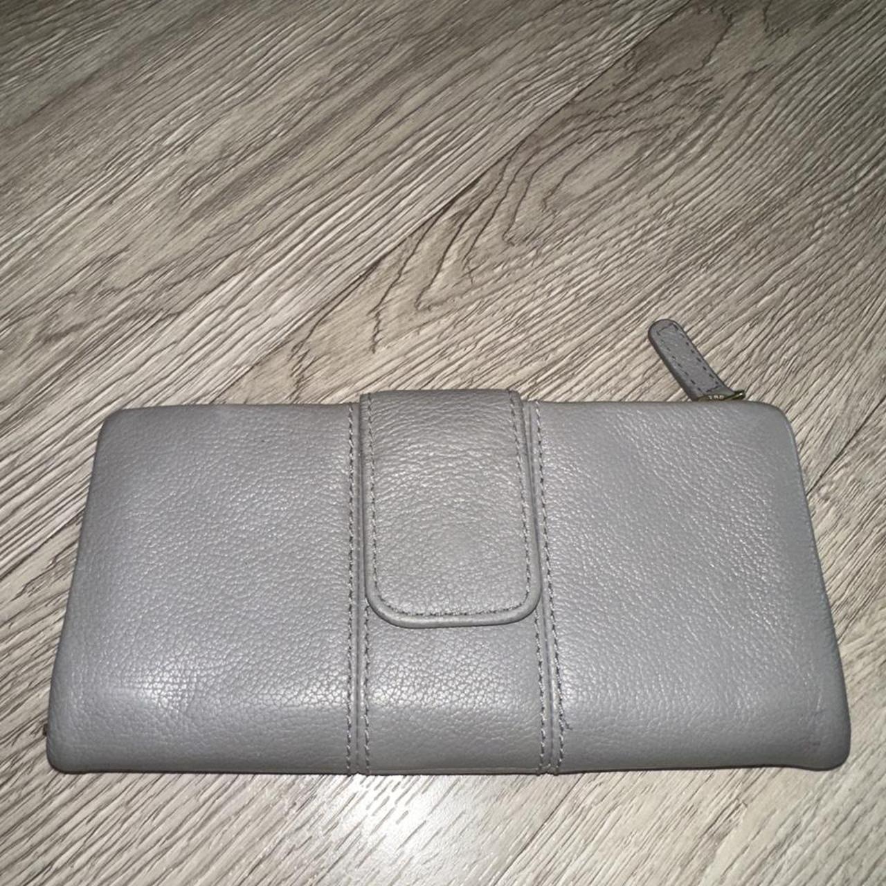 Fossil Women's Wallet - Grey/Silver – Fossil Ella… - image 5