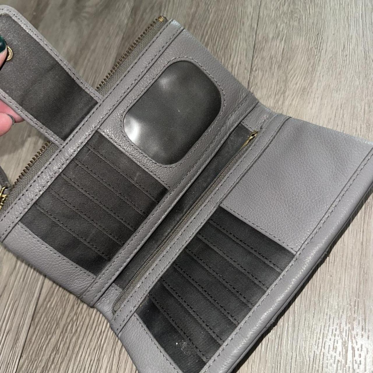 Fossil Women's Wallet - Grey/Silver – Fossil Ella… - image 8