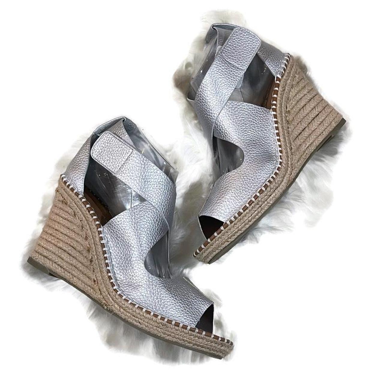 Silver on sale metallic espadrilles