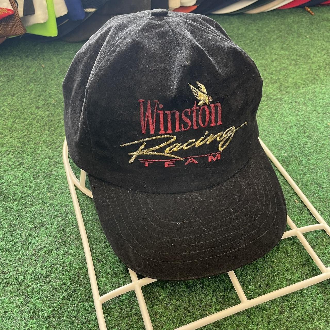 Vtg Winston Racing Team Hat -small imperfections ️ - Depop