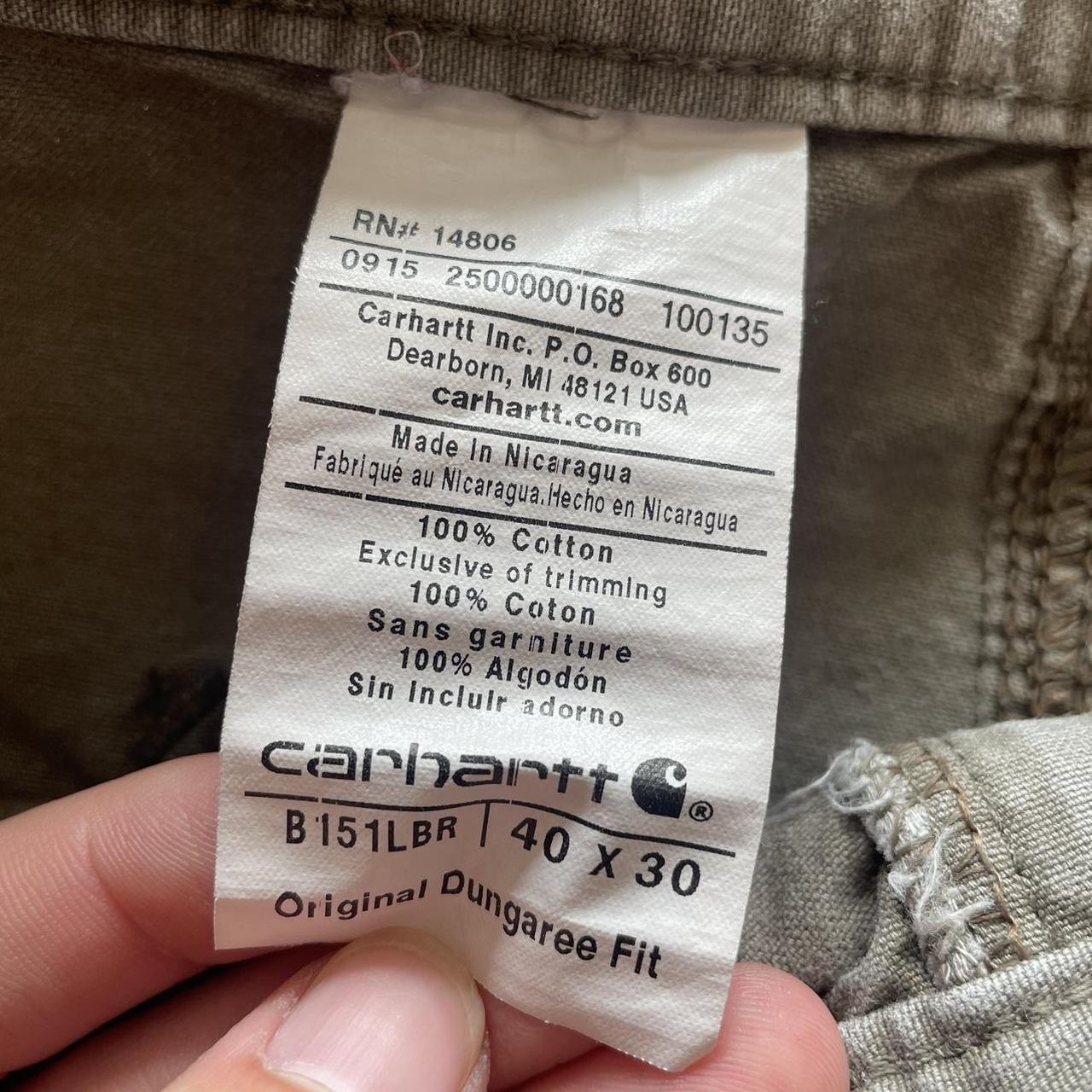 Y2K Baggy Carhartt Carpenter Pants No imperfections... - Depop