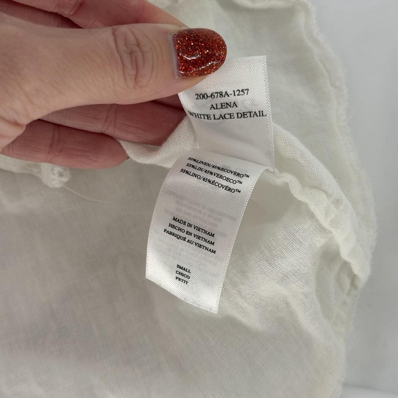 Rails Women's Blouse - White - S – Rails Sz S Ale… - image 5