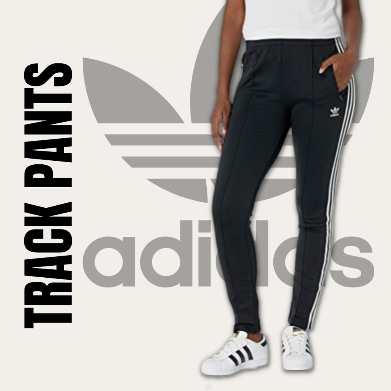  adidas Originals Women's Superstar Track Pants, Black