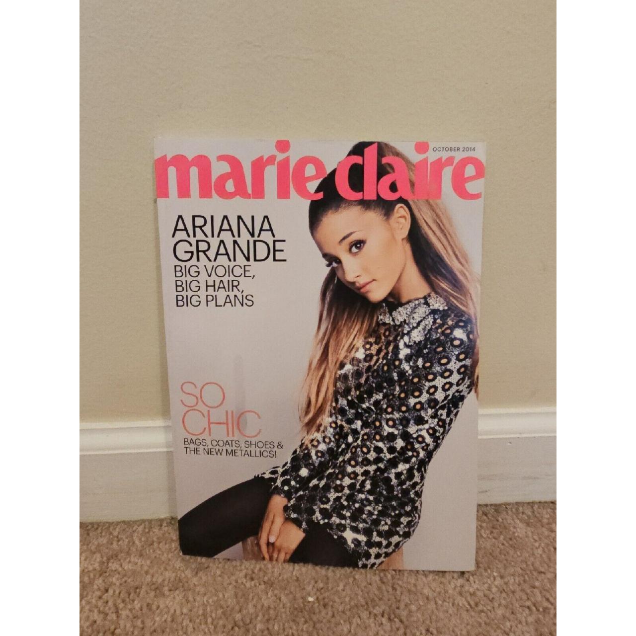 Marie Claire Magazine Ariana Grande Cover October... - Depop