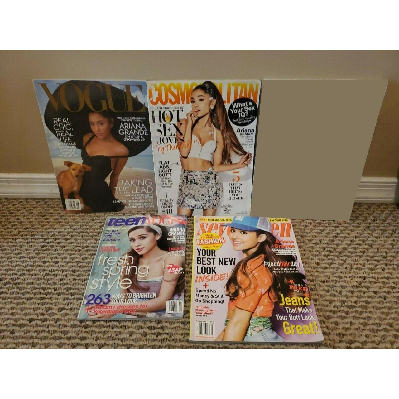 Lot Of 4 Ariana Grande Magazines Vogue Depop 0733