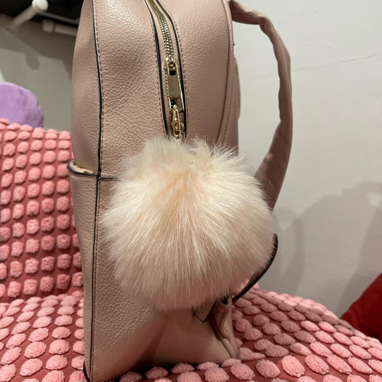 Blush pink Aldo backpack With little removable