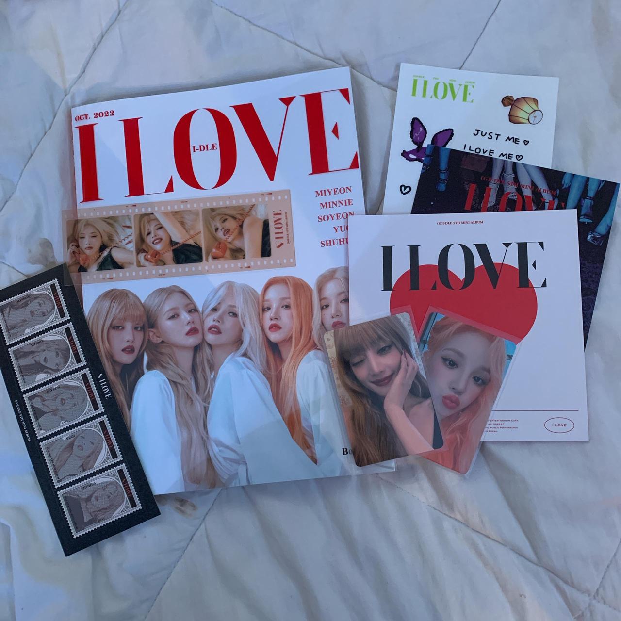 GIDLE I LOVE ALBUM - brand new and in great | Depop