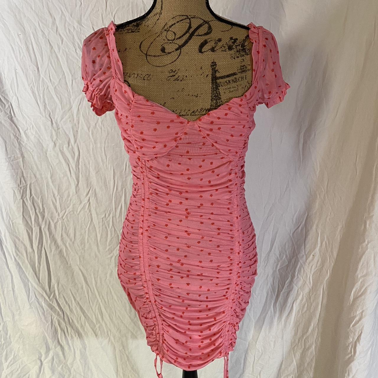 tiger mist ruched dress