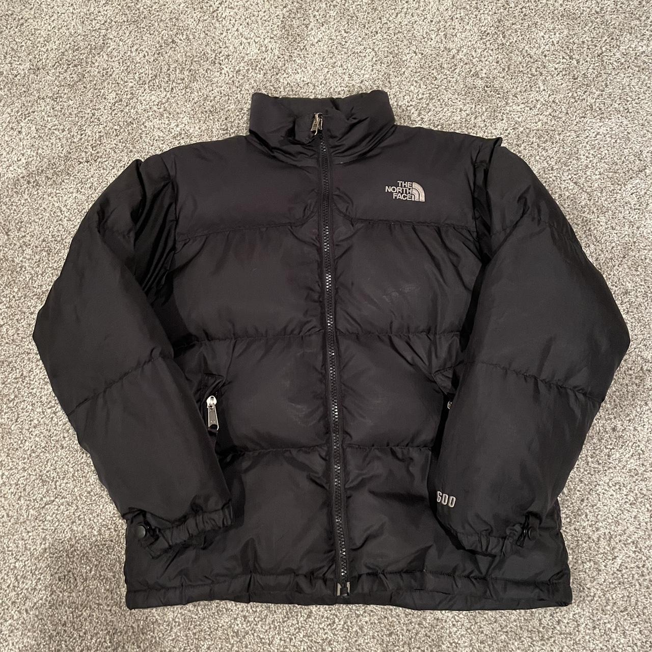 The North Face Men's Black and White Jacket | Depop