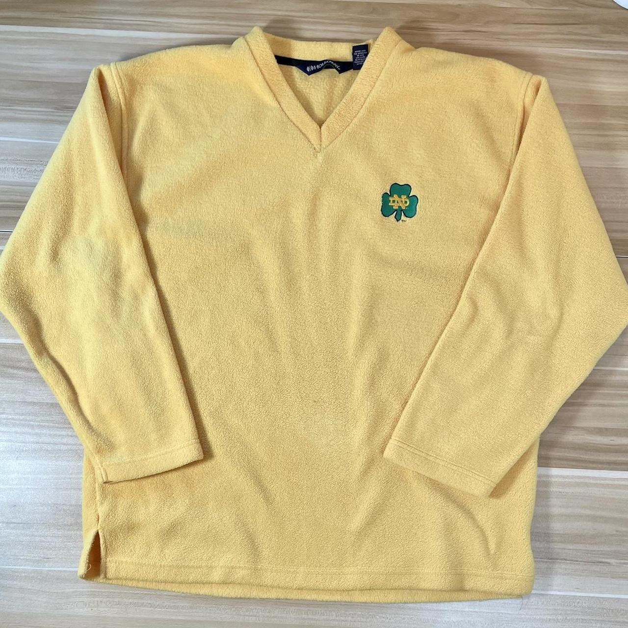 Holloway Men's Yellow and Green Sweatshirt | Depop