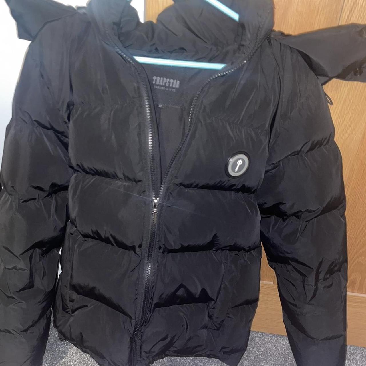 Trapstar OG irongate coat, black, perfect condition... Depop