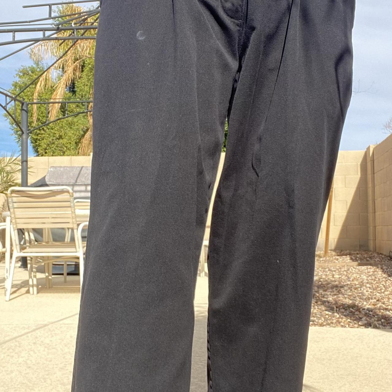 black dress pants 40x29 small white circle... Depop