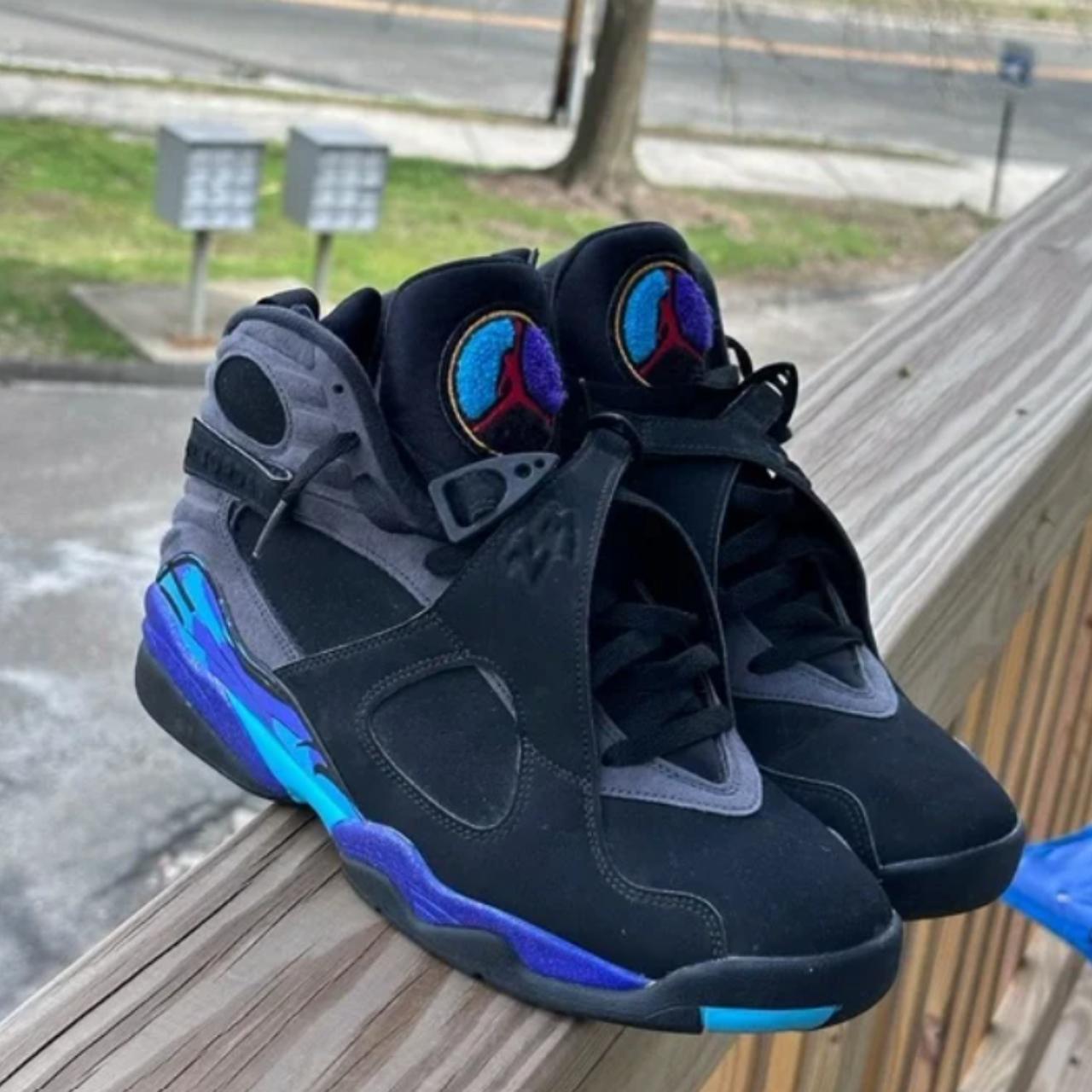 Jordan 8 blue online