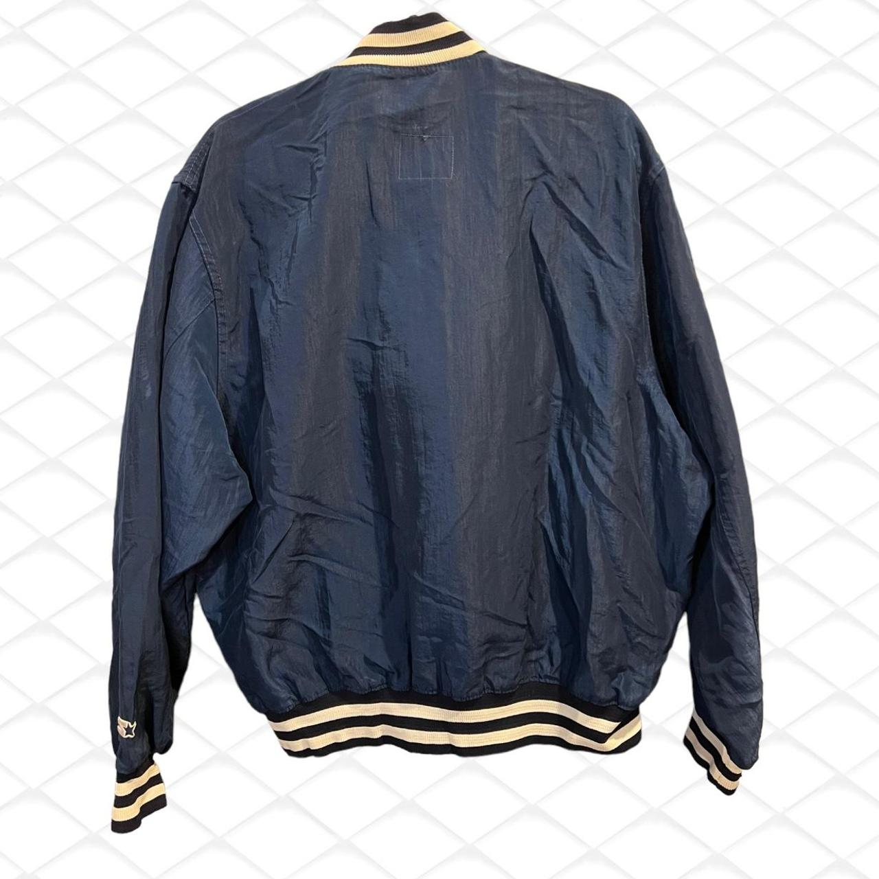 Starter Men's Navy Jacket Depop