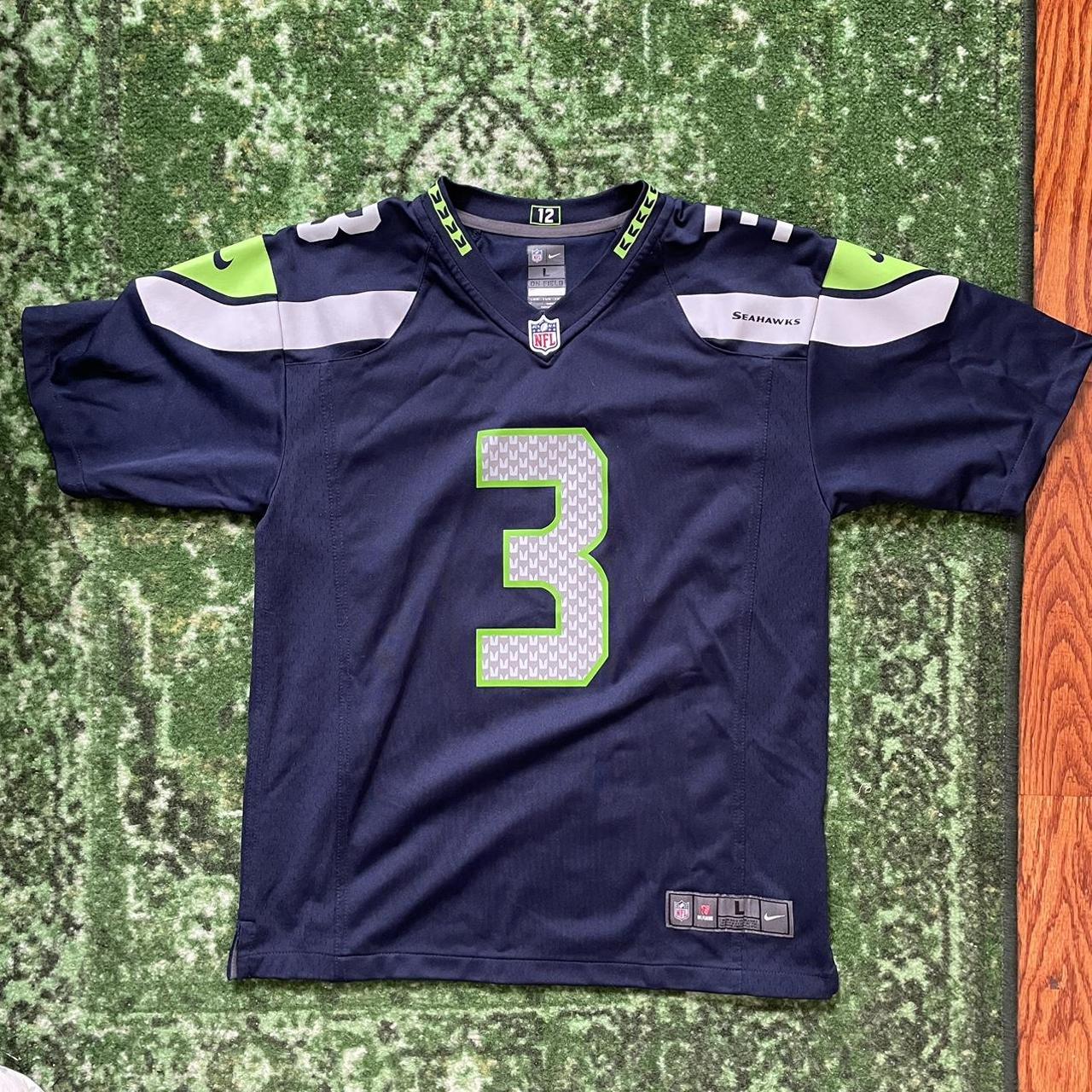 Seattle Seahawks Russell Wilson Jersey Youth XL - - Depop