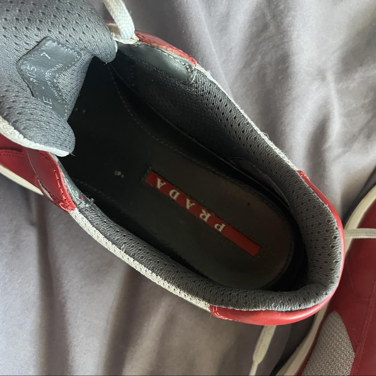 Prada copa (red) 7.5/10 condition Really... - Depop