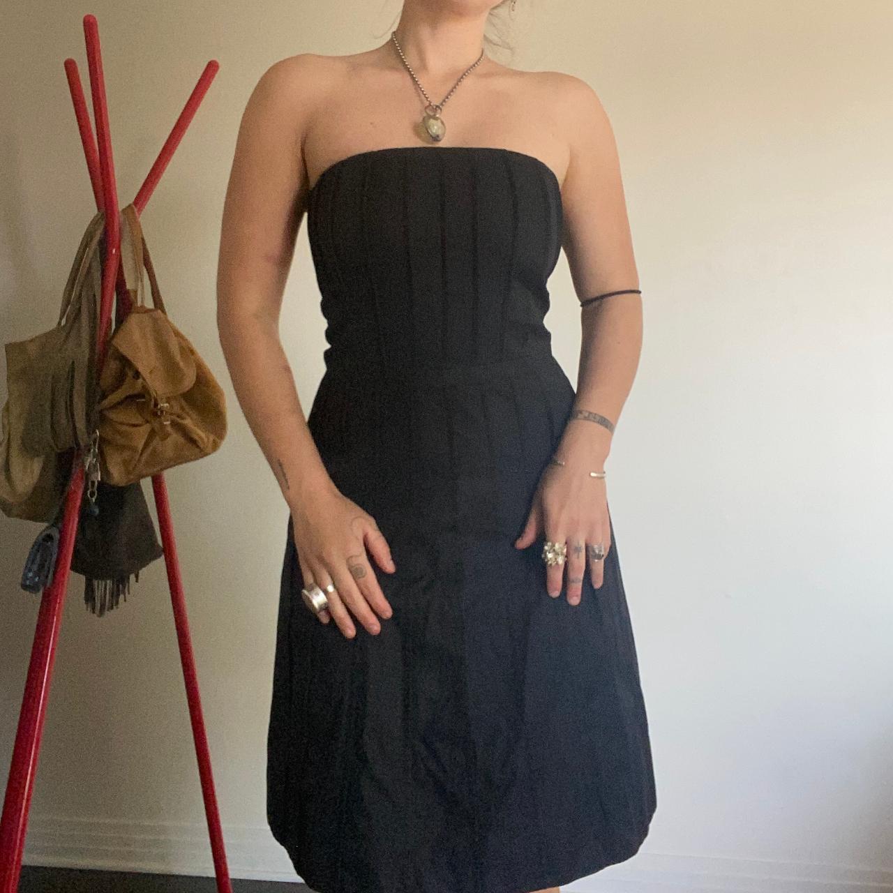 Women's A-line Dress Black – gorgeous mid-length a-line