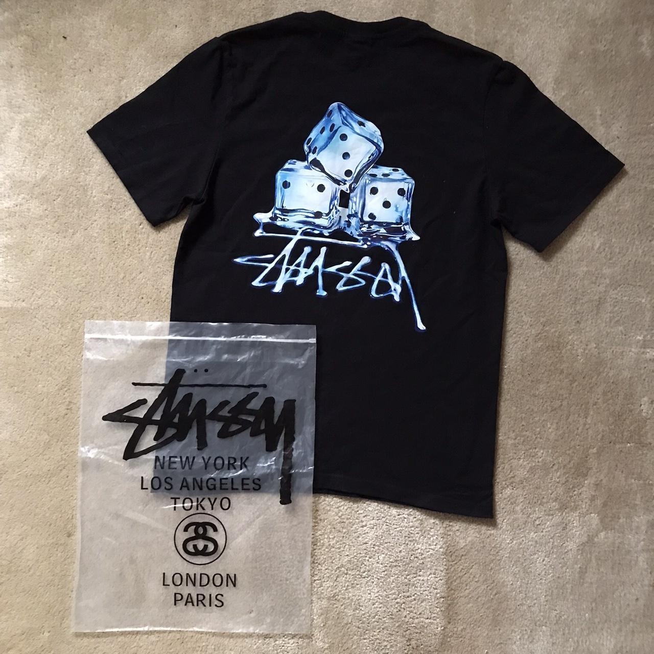 Stussy cube discount tshirt