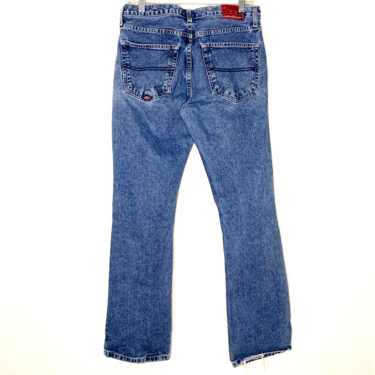 Vintage 2000s Quiksilver Denim Straight Leg Jeans... - Depop