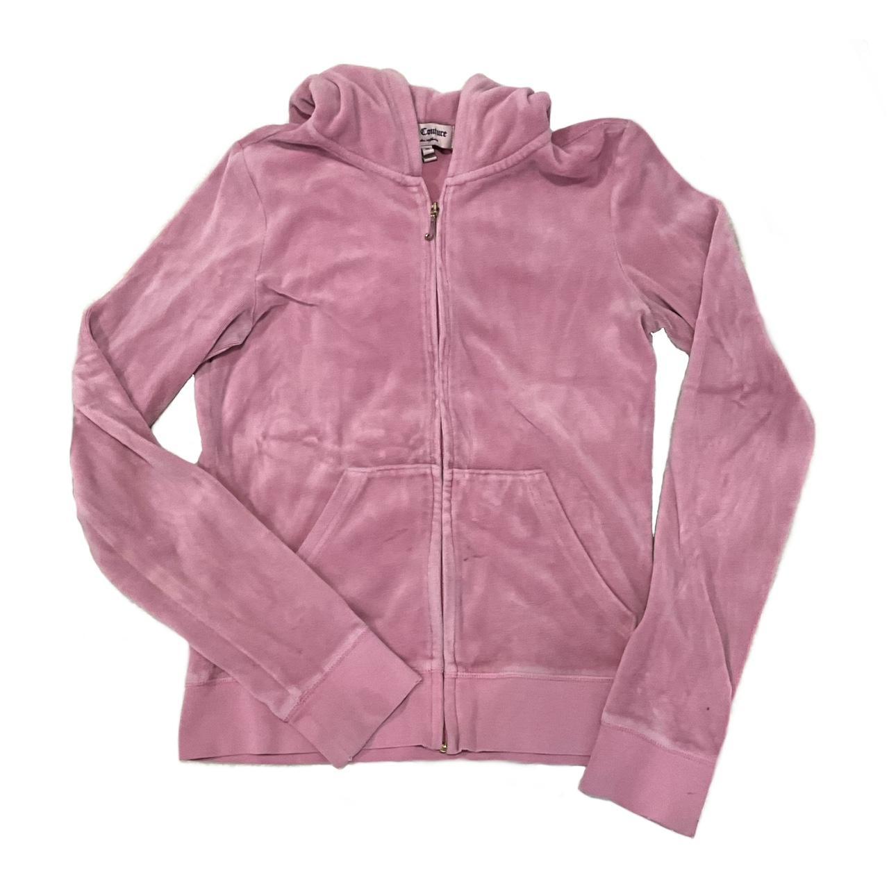 baby pink juicy couture tracksuit zip up so f ing... - Depop