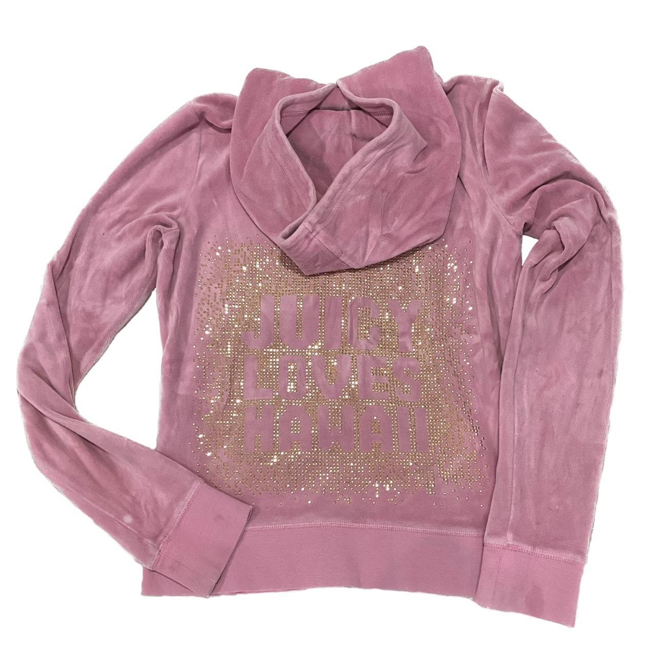 baby pink juicy couture tracksuit zip up so f ing... Depop
