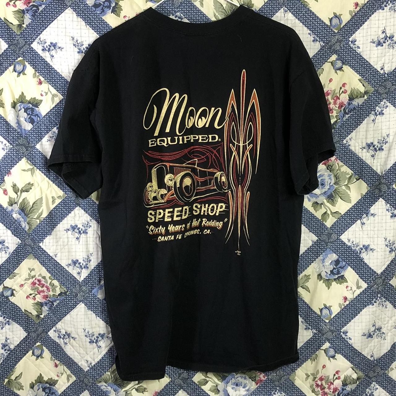 Mooneyes Speed Shop hot rod t-shirt . Size large.... - Depop