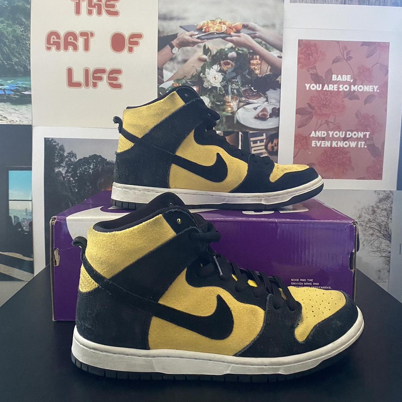 dunk high golden rod