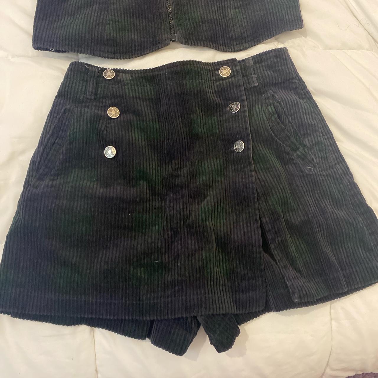 American Vintage Women's Navy and Green Suit (3)