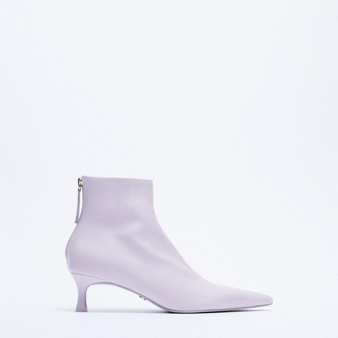 Zara on sale purple boots