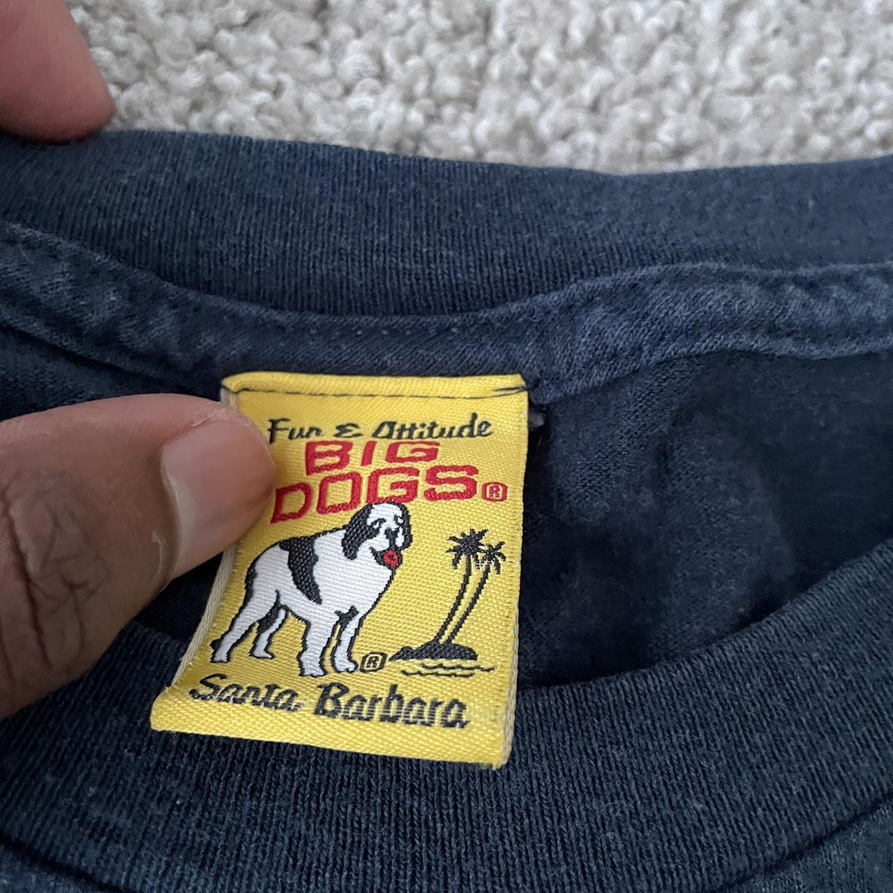 Vintage big dogs t shirt Size Xl Depop